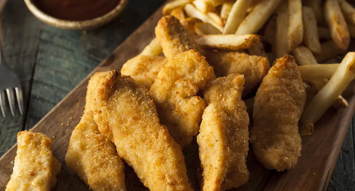 Crunchy Honey Chipotle Chicken with Potatoes