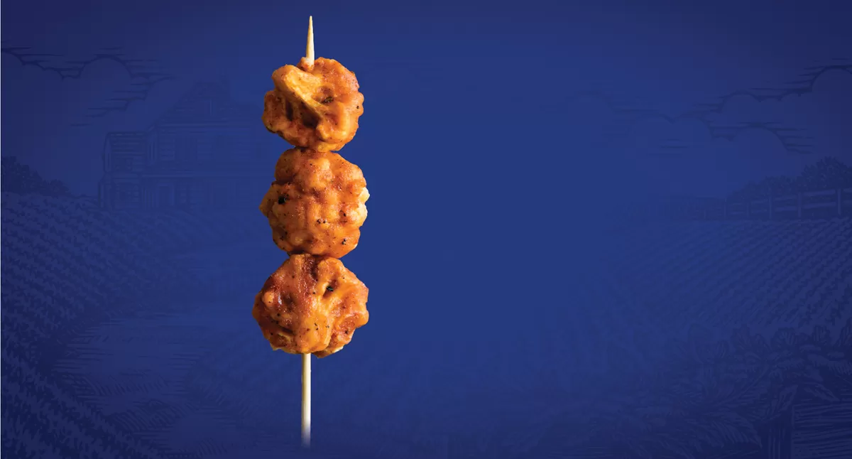 Buffalo Cauliflower with Spicy Mustard Buffalo Sauce