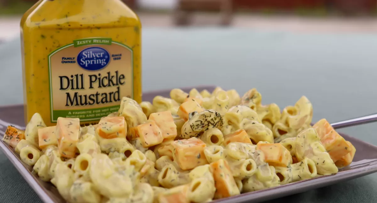 Dill Pickle Pasta Salad