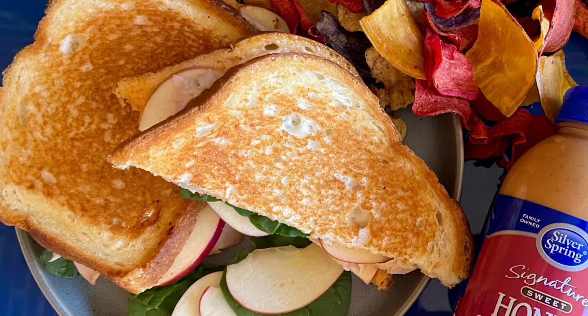 Turkey Apple Cheddar Panini