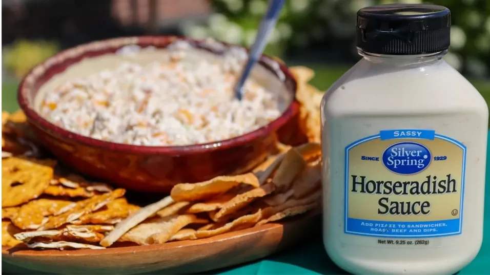 Wisconsin Dip with Silver Spring Horseradish Sauce